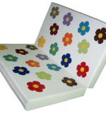 Мат складной 2-х секционный с аппликацией