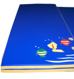 Мат складной 4-х секционный с крупной аппликацией