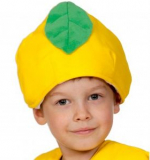 Лимон (маска - шапочка)