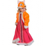 Лиса Патрикеевна, карнавальный костюм, р.104-128