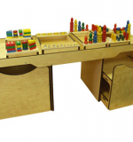 Дидактический стол без наполнения