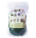 Песок кварцевый №8 - зеленый, 1 кг