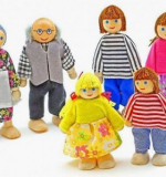 Семья - набор из 6-ти кукол