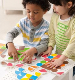 Геометрическая мозаика - пазл 