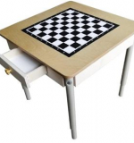Стол шахматный на регулируемых ножках