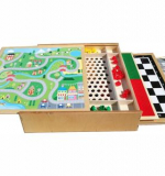 Ящик настольный с выдвижными игровыми панелями