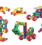 Конструктор / 160дет, схемы, колеса