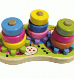 Шестеренки / 3 пирамидки на подставке