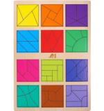 Сложи квадрат 3 уровень