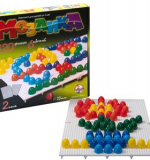 Пластмассовая детская мозаика (120 элементов)