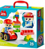 Конструктор пластиковый «Пожарная часть»