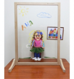 Мольберт прозрачный напольный 55*45*120см