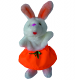 Зайчонок, кукла БИ-БА-БО на руку, 30 см