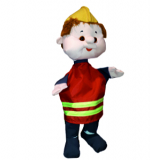 Инспектор МЧС, кукла БИ-БА-БО на руку, 45 см