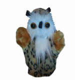 Сова, кукла БИ-БА-БО на руку, 30 см