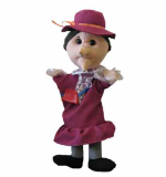 Вредная старушка, кукла БИ-БА-БО на руку