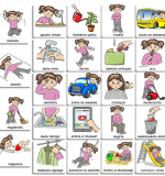 Комплект «Альтернативная коммуникация. Визуальное расписание» для детей с ОВЗ (в том числе с РАС)