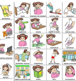 Комплект «Альтернативная коммуникация. Визуальное расписание» для детей с ОВЗ (в том числе с РАС)