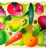 Во саду ли в огороде (пазл на магнитах)