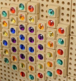 СТЕМ - Сокровища к стене,  72 штуки (6 цветов) 