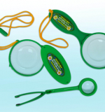 Снаряжение исследователя, набор  3шт луп, пинцет