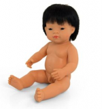 Кукла мальчик азиат, 38 см 