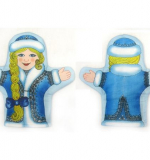 Кукла - рукавичка СНЕГУРОЧКА