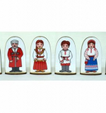 Набор кукол на подставке СЕМЬЯ КАЗАКОВ