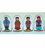 Набор кукол на подставке СЕМЬЯ ЯКУТСКАЯ