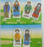 Набор кукол пальчиковых - Семья Башкирская