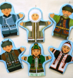 Набор кукол рукавичек СЕМЬЯ ЯКУТСКАЯ