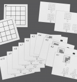 Карточки с заданиями №4 (10шт.) для деревянных неокрашенных кубиков ВТ 112