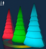 Елка Eiswald Wall белая с RGB-подсветкой