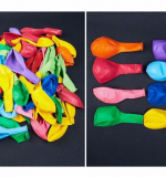 Воздушные шары (100 штук), 25см, цвета МИКС в пакете