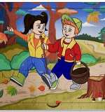 Двухслойный смарт-пазл 