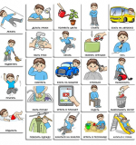 Комплект «Альтернативная коммуникация. Визуальное расписание» для детей с ОВЗ (в том числе с РАС)