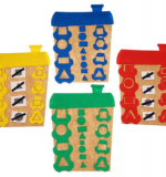 Гаражи и машинки  без игрового поля (84дет)