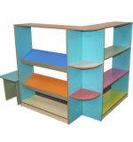 Стеллаж игровой Угловой