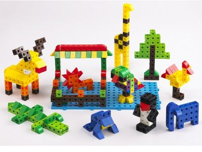 Набор для конструирования. Для класса. 504 детали (пластик)