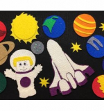 Космос  с игровым полем (18дет)