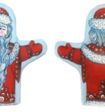 Кукла - рукавичка ДЕД МОРОЗ