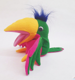 Кукла мягкая ПОПУГАЙ (логопедическая)