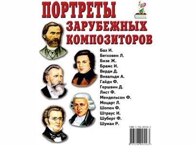 Портреты зарубежных композиторов