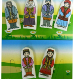 Набор кукол пальчиковых - Семья Татарская