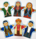 Набор кукол рукавичек СЕМЬЯ БАШКИРСКАЯ