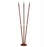 Основание (флагшток) 3 отверстия - 3 древка, h-240 см