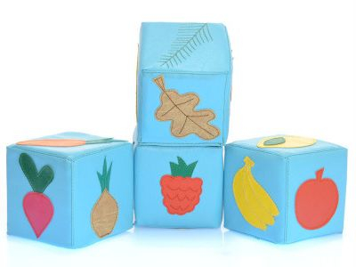 Растительный мир №1, мягкие кубики