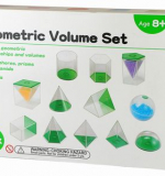 Набор геометрических тел (полые, прозрачные)