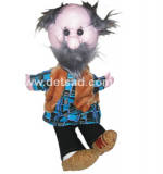 Дед, кукла БИ-БА-БО на руку, 45 см