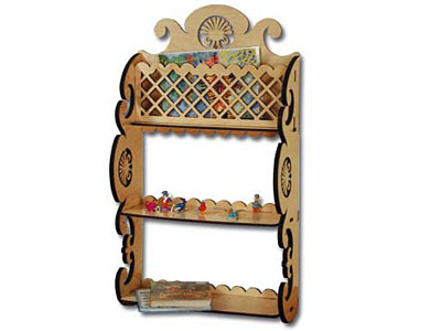 Декоративный Стенд-Полка 